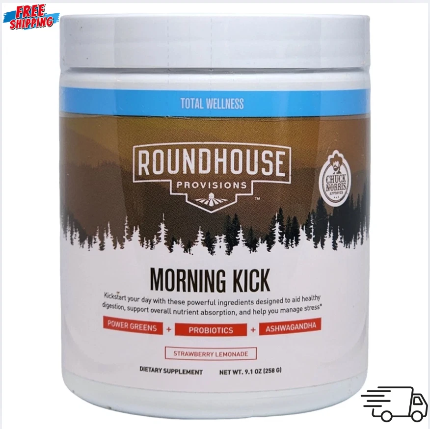 Morning Kick by Chuck Norris: Superfood for Energy, Digestion & Focus