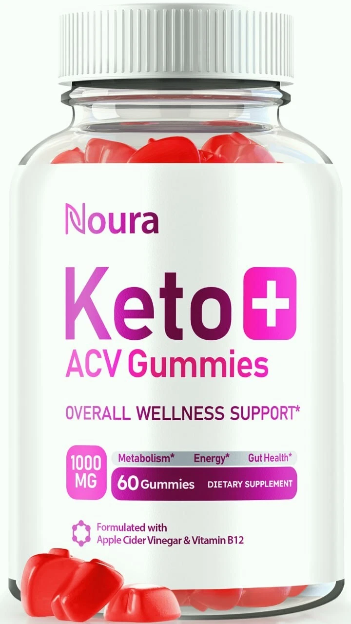 Noura Keto + ACV Gummies for Advanced Weight Loss and Energy 60ct