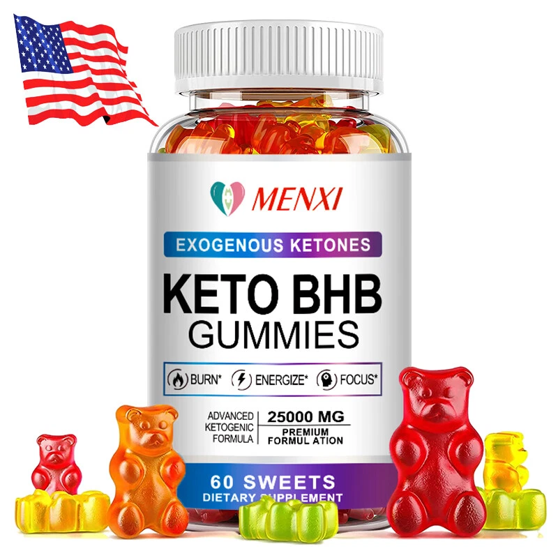 Keto BHB Diet Gummies - Fat Burner Weight Loss Appetite Suppressant 25000MG