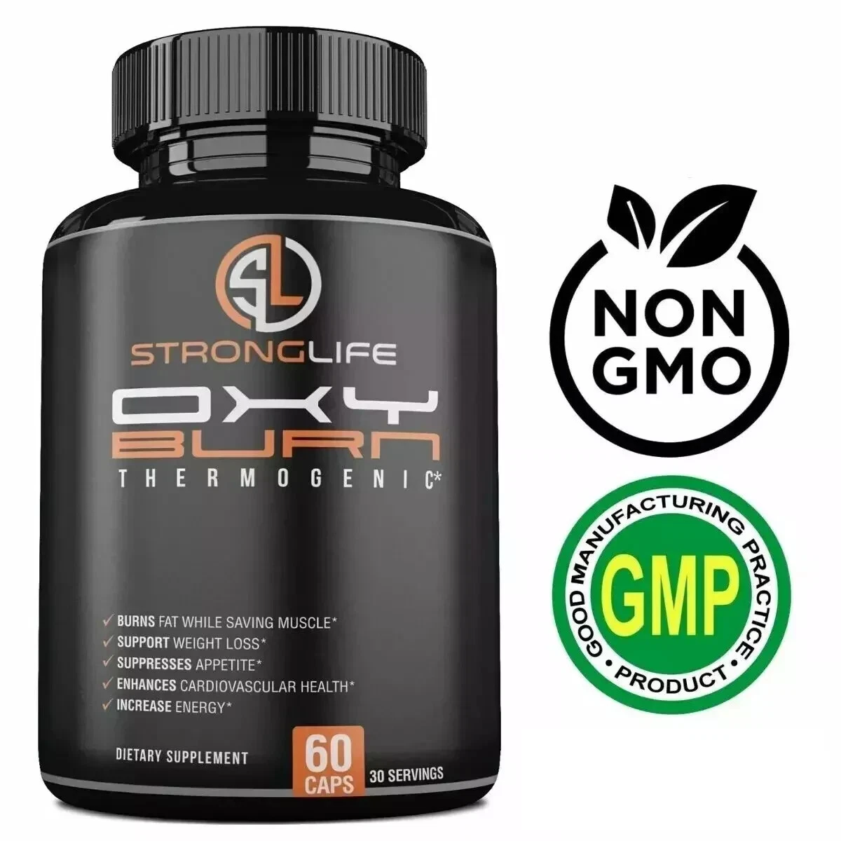 Stronglife Best Weight Loss Diet Pill Appetite Suppressant That Works, Pack of 3