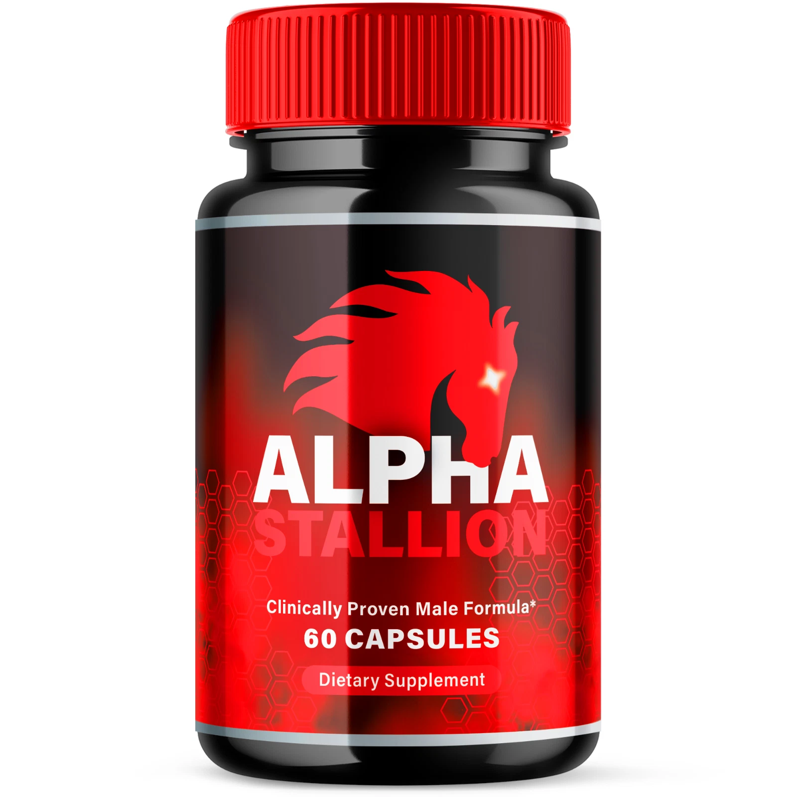 Alpha Stallion Support Vitamin Maximum Strength Supplement for Men 60 Capsules