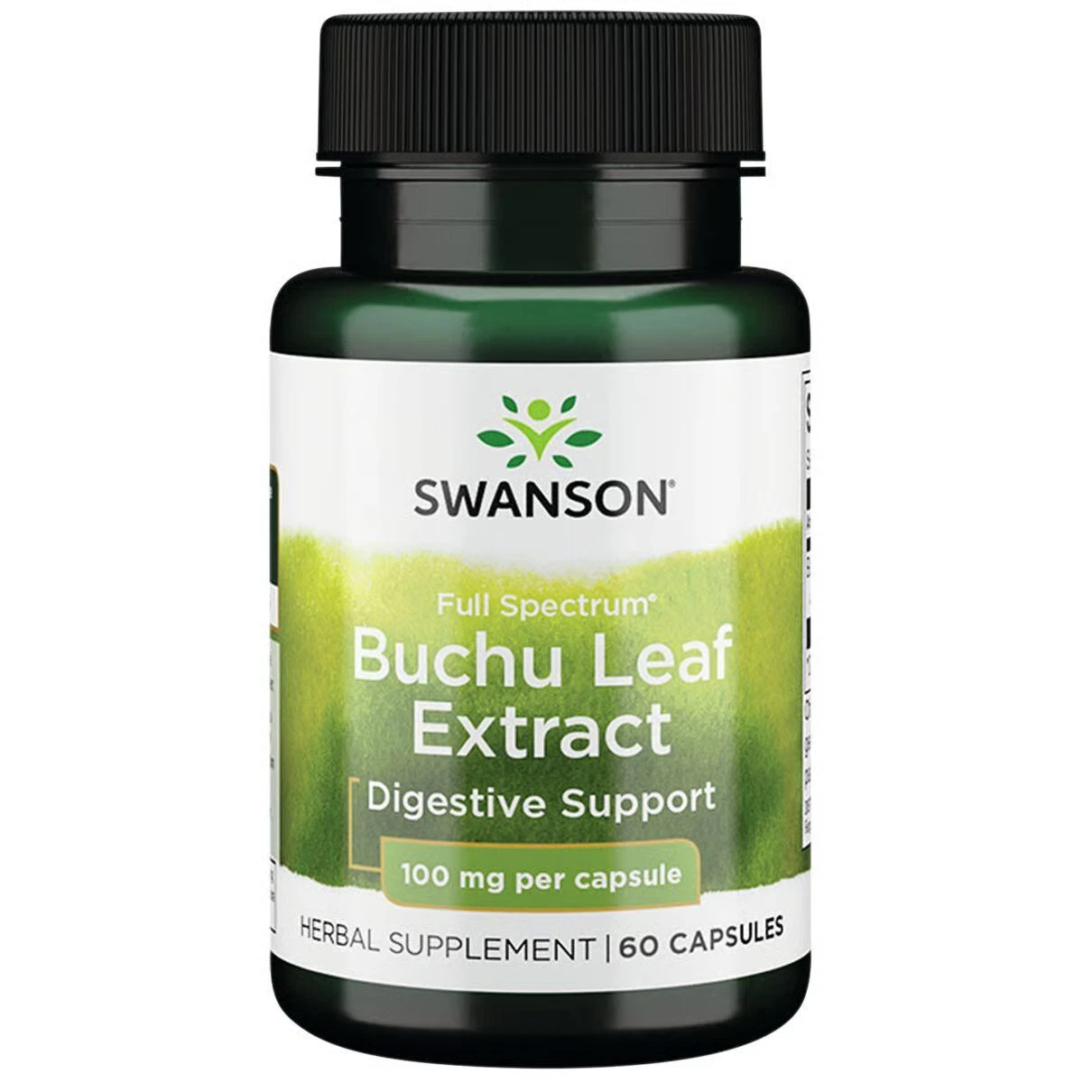 Swanson Full Spectrum Buchu Leaf 4:1 Extract 100 mg 60 Capsules