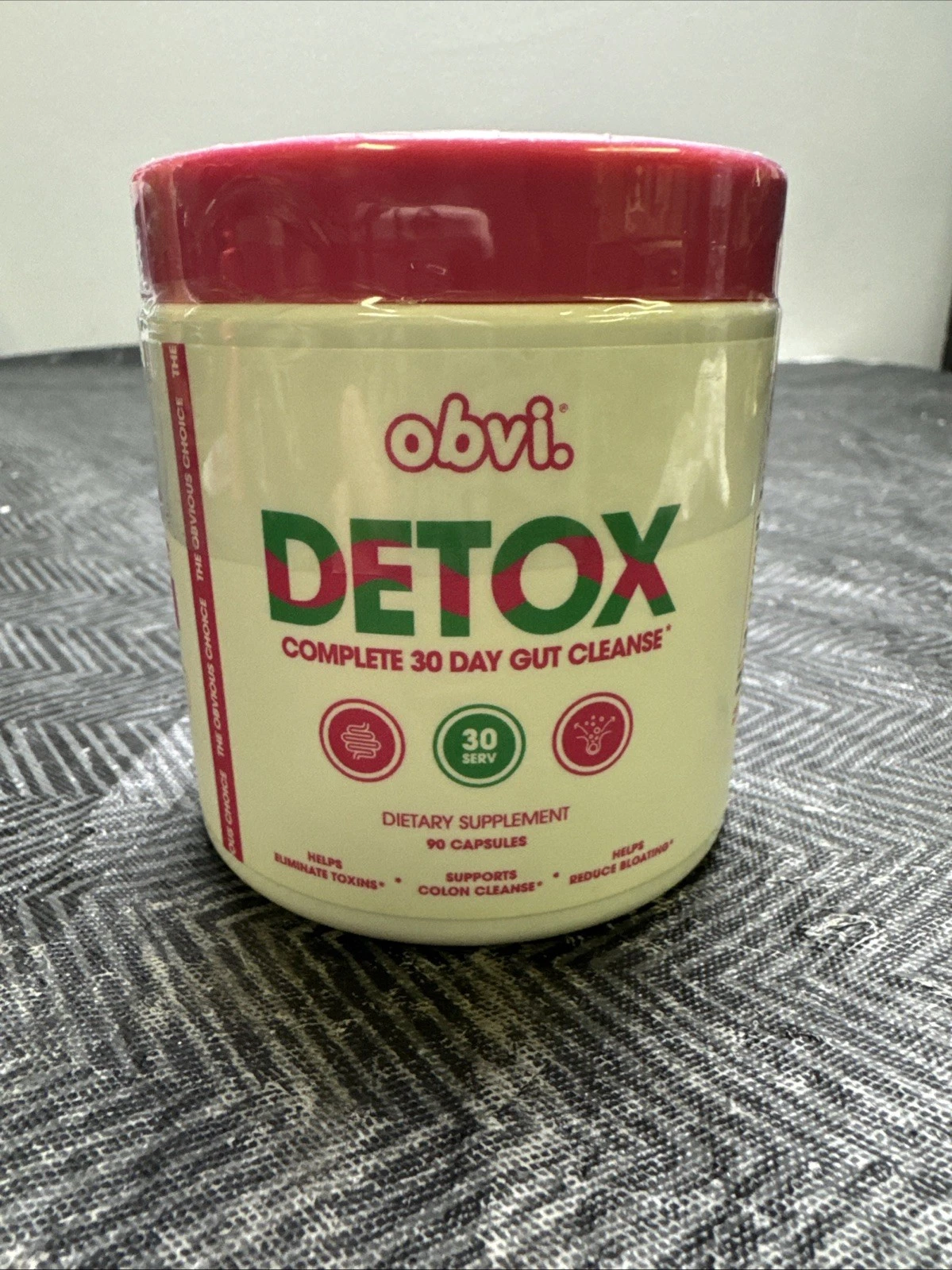 Obvi Detox Complete 30 Day Gut Cleanse — Exp 03/26