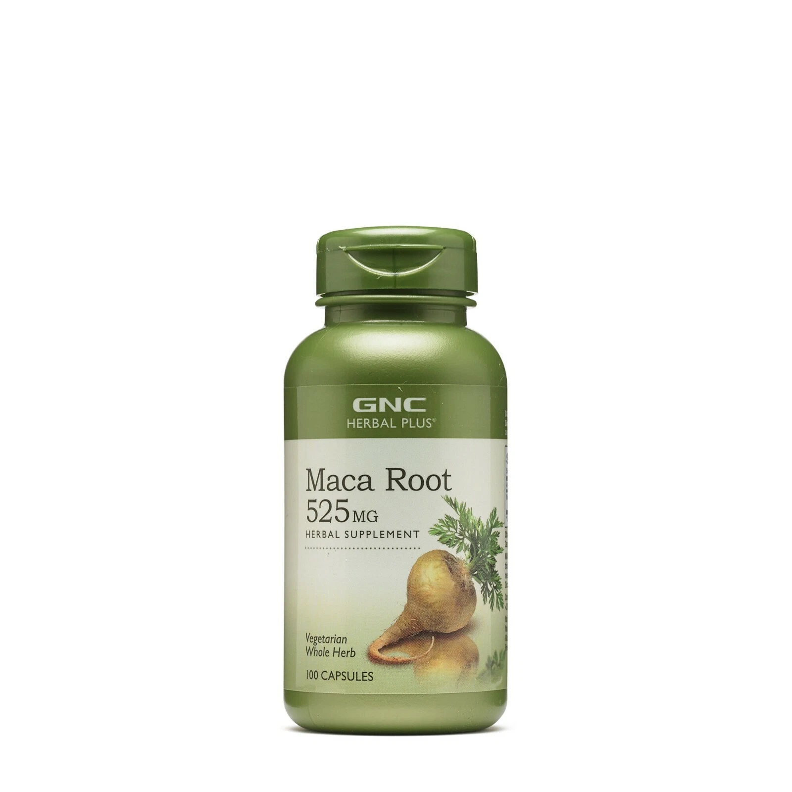 GNC Herbal Plus Maca Root 525MG 100 Capsules(EXP:09/2026)