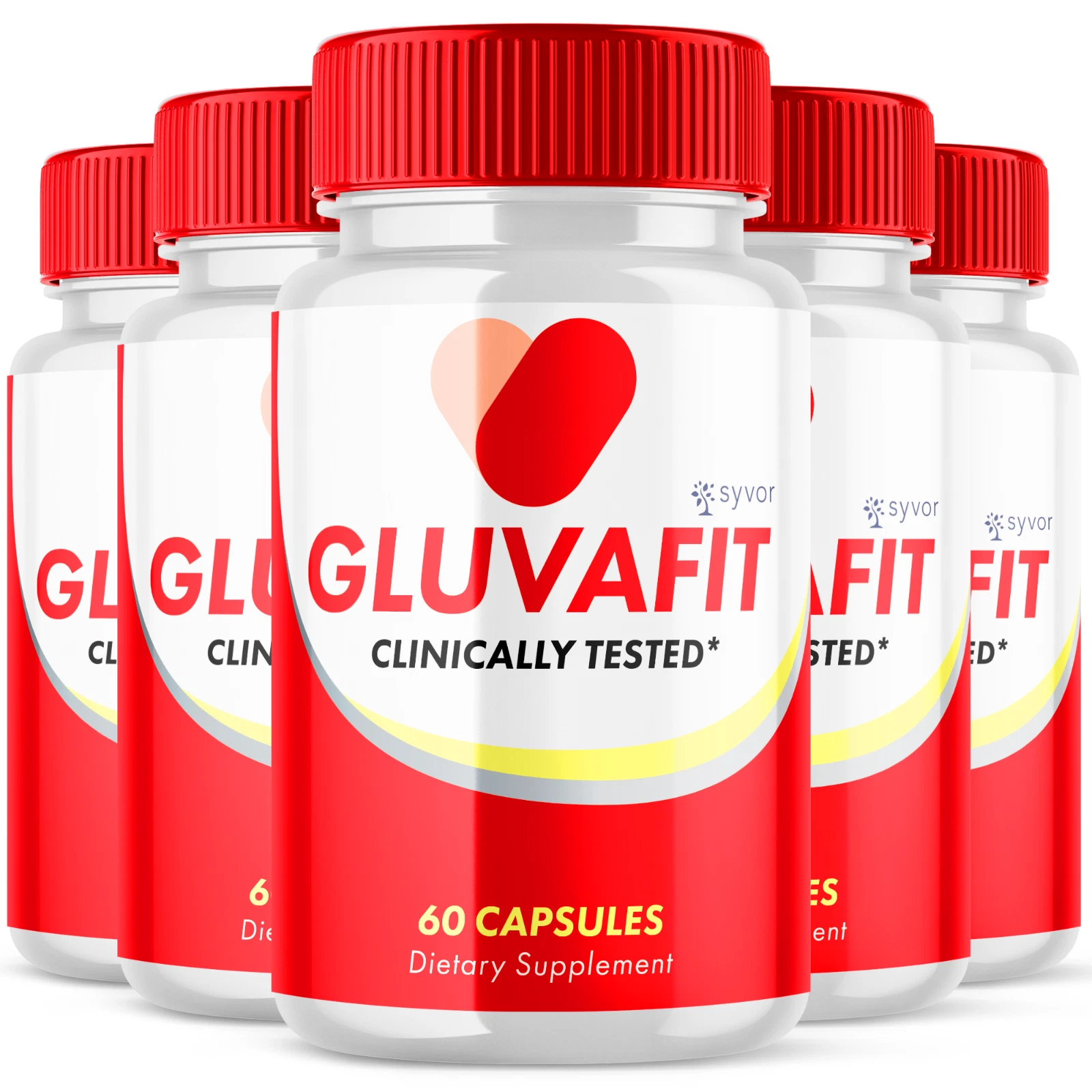 Gluvafit Advanced Blood Formula Glycogen Maximum Support Supplement 300 Capsules
