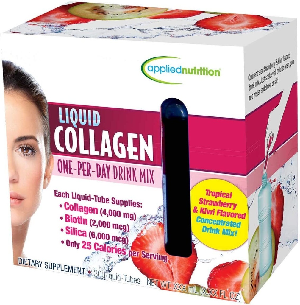 2 x Applied Nutrition Liquid Collagen Skin Revitalization 30pcs - Total 60pcs