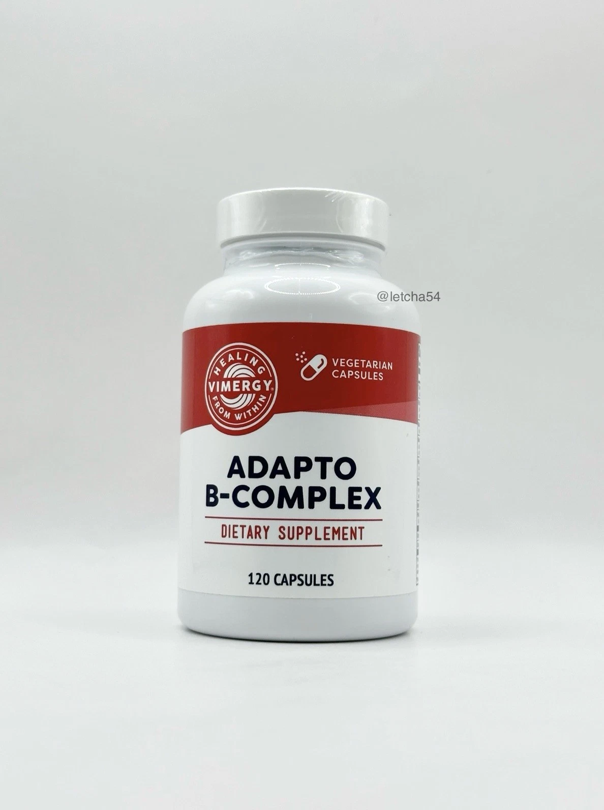 Vimergy Adapto B Complex (120 Capsules) Supports Mental Energy New