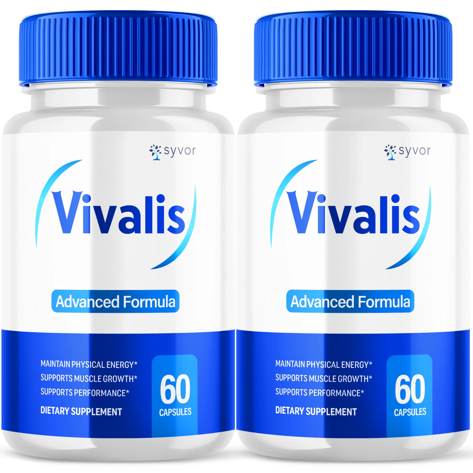 Vivalis Advanced Vitality Support Supplement Maximum Strength Formula 120 Pills