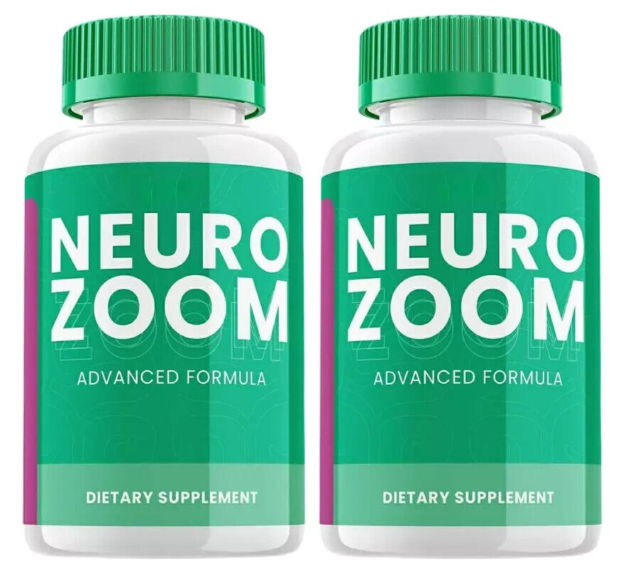 Neuro Zoom Supplement Pills Advanced Formula For Brain Health (120 Caps) 2-Pack