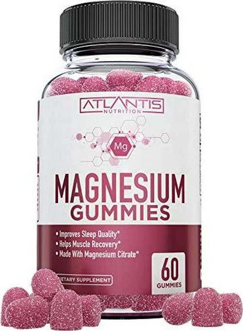 Atlantis Nutrition Magnesium Citrate Gummies 770mg Magnesium Citrate for Kids |