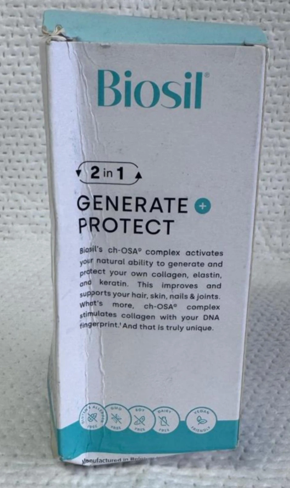 Biosil Collagen Generator - 60 Liquid Capsules with Patented ch-OSA Complex 1/26
