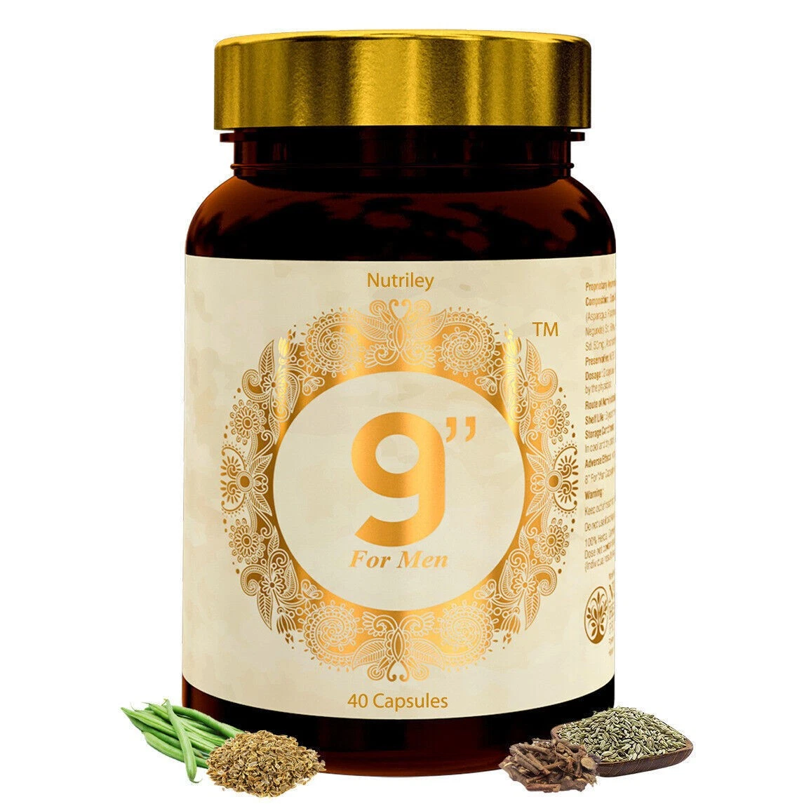 CRD Ayurveda Ayurvedic Capsules 9 for Men (40 Capsule) by CRD Ayurveda FREE SHIP