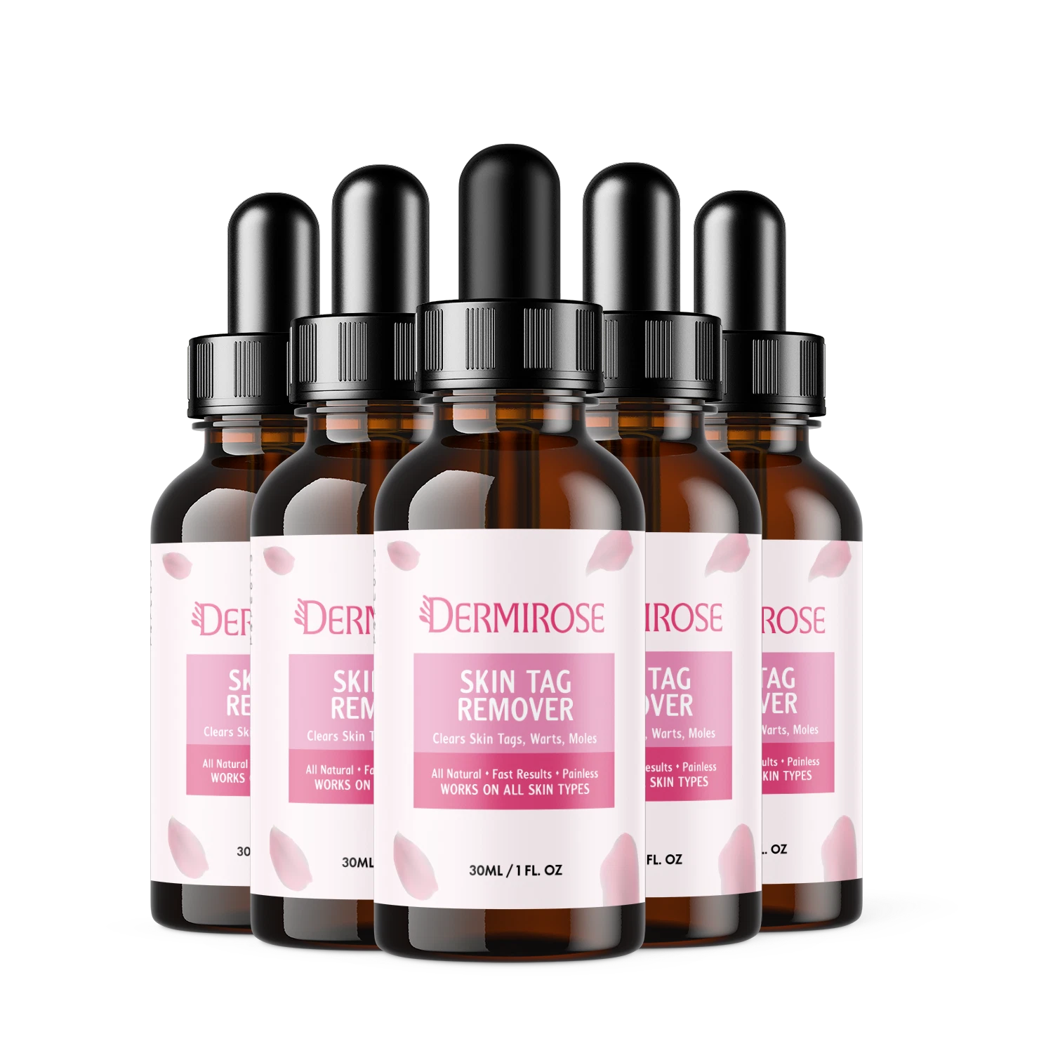 Dermirose Skin - Dermirose Liquid Skin Drops ORIGINAL - 5 Pack