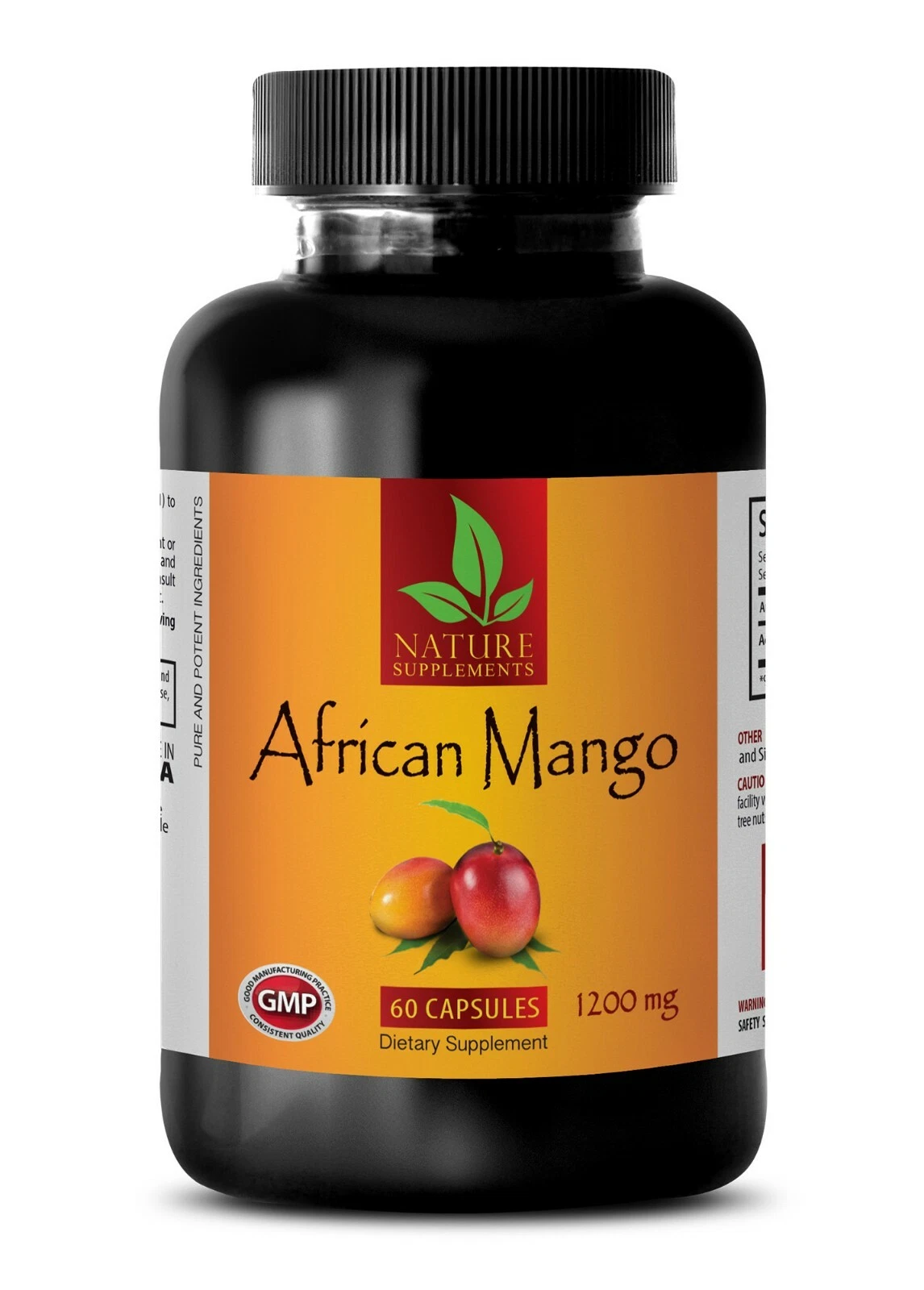 African Mango Powder - AFRICAN MANGO LEAN 1200 - Super Antioxidant 1B