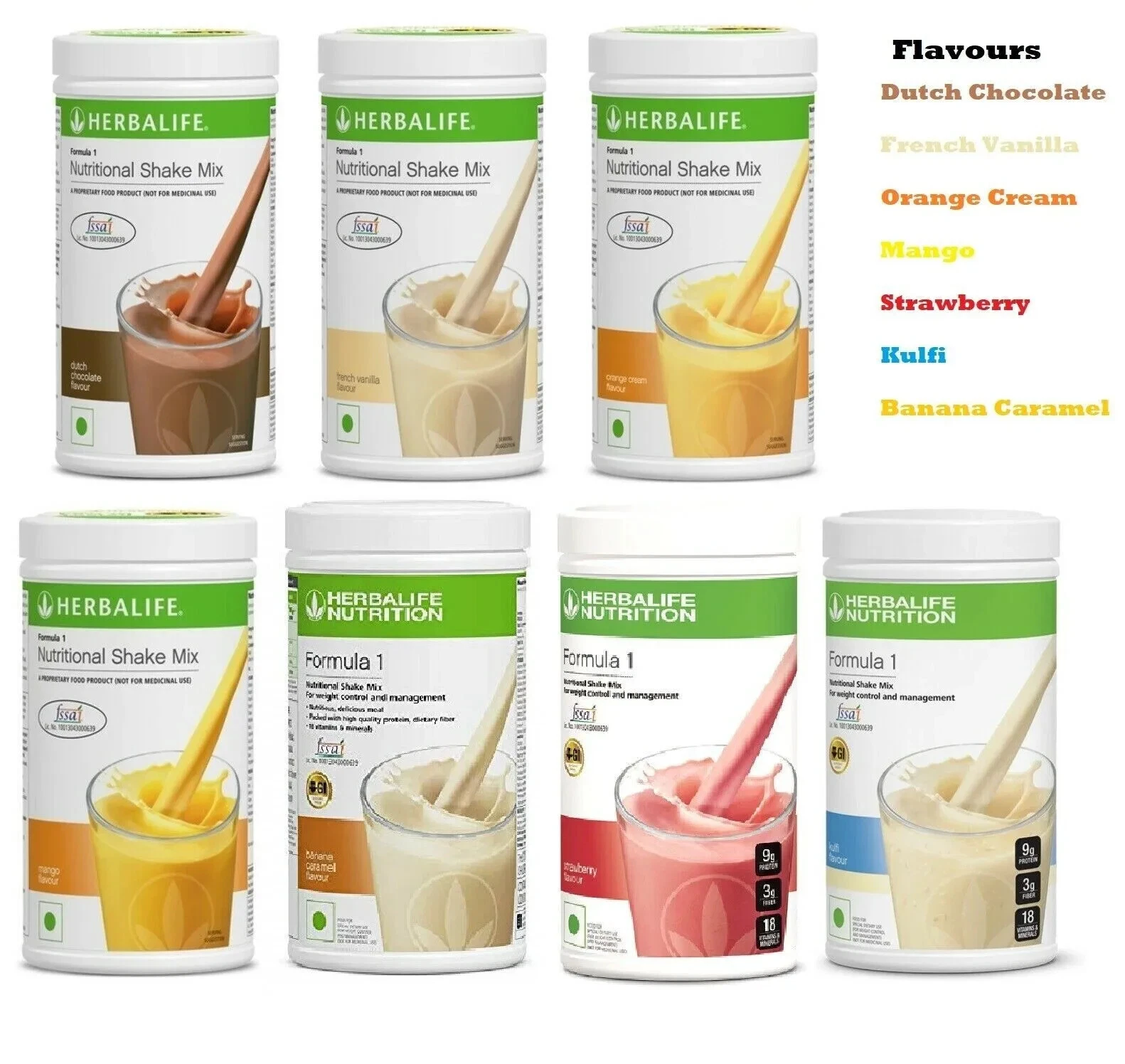 FORMULA 1 HEALTHY MEAL REPLACEMENT SHAKE MIX 500g ALL FLAVORS FS