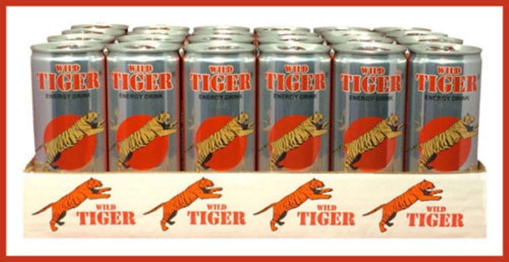 Wild Tiger Energy Drink 8.3fl oz. Case of (24)