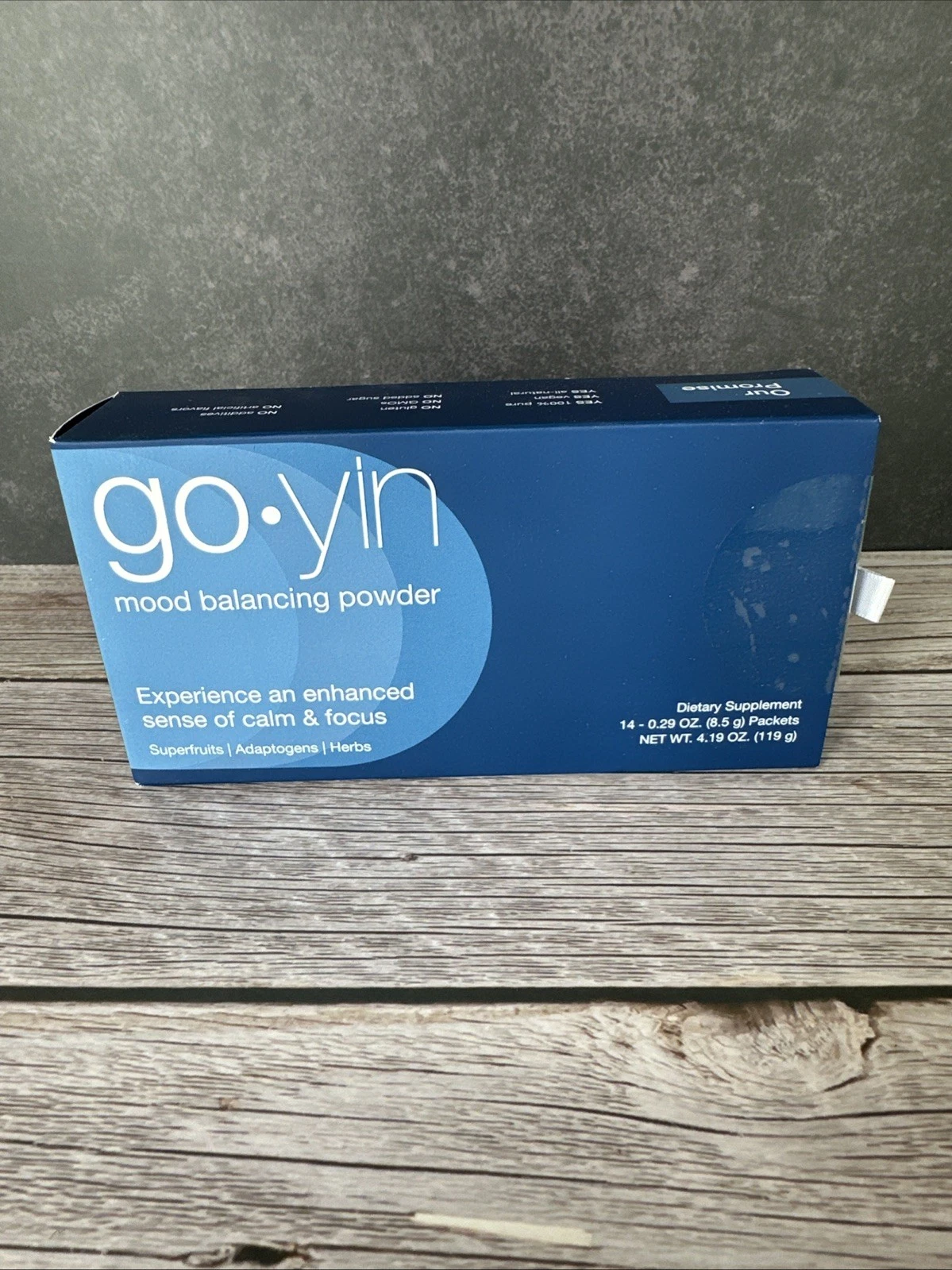 Live Pure Go Yin Mood Balancing Powder GoYin 14 Packets - New in Box! Exp 10/25