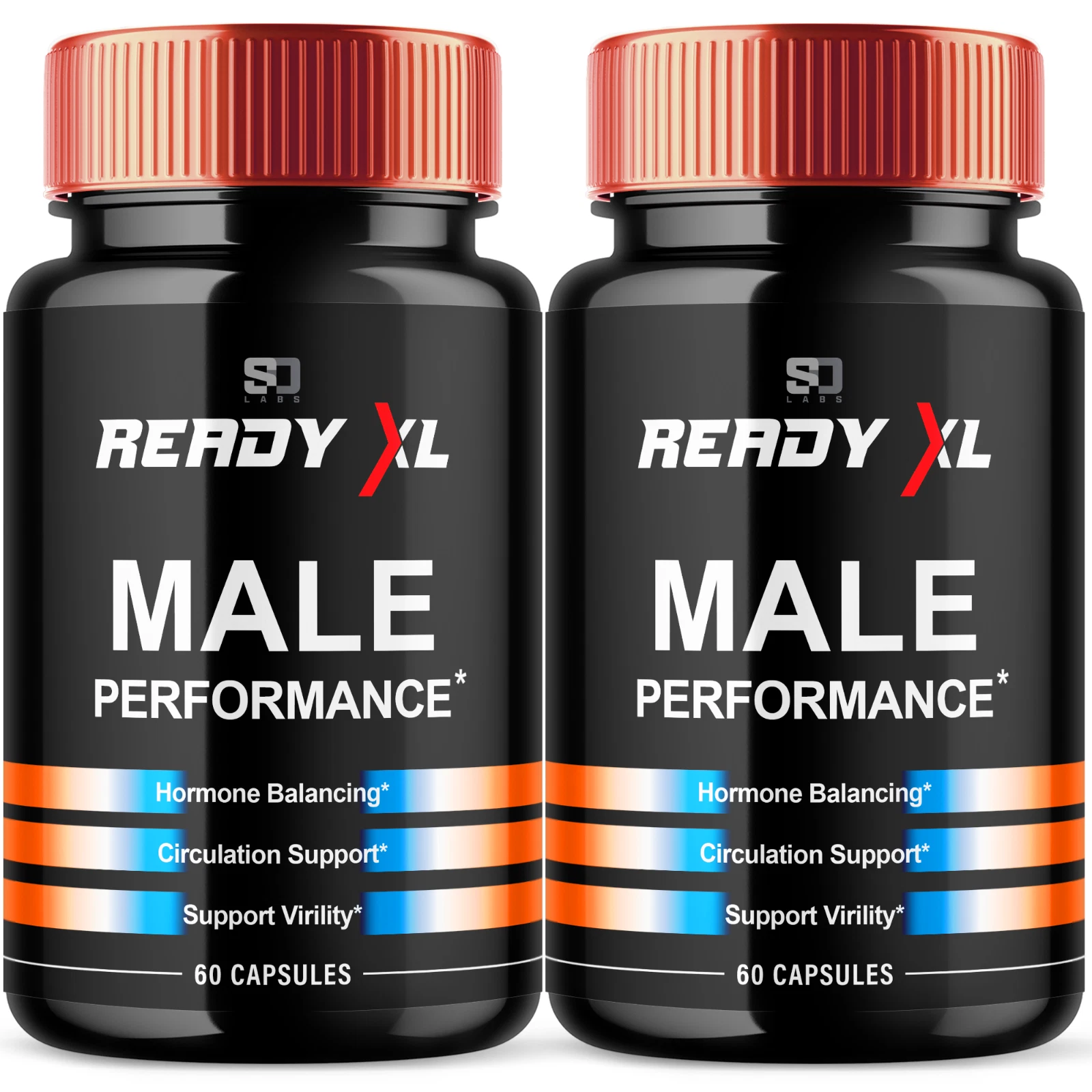 Ready XL Pills Supports Male Performance, Energy and Vitality (2 Pack)