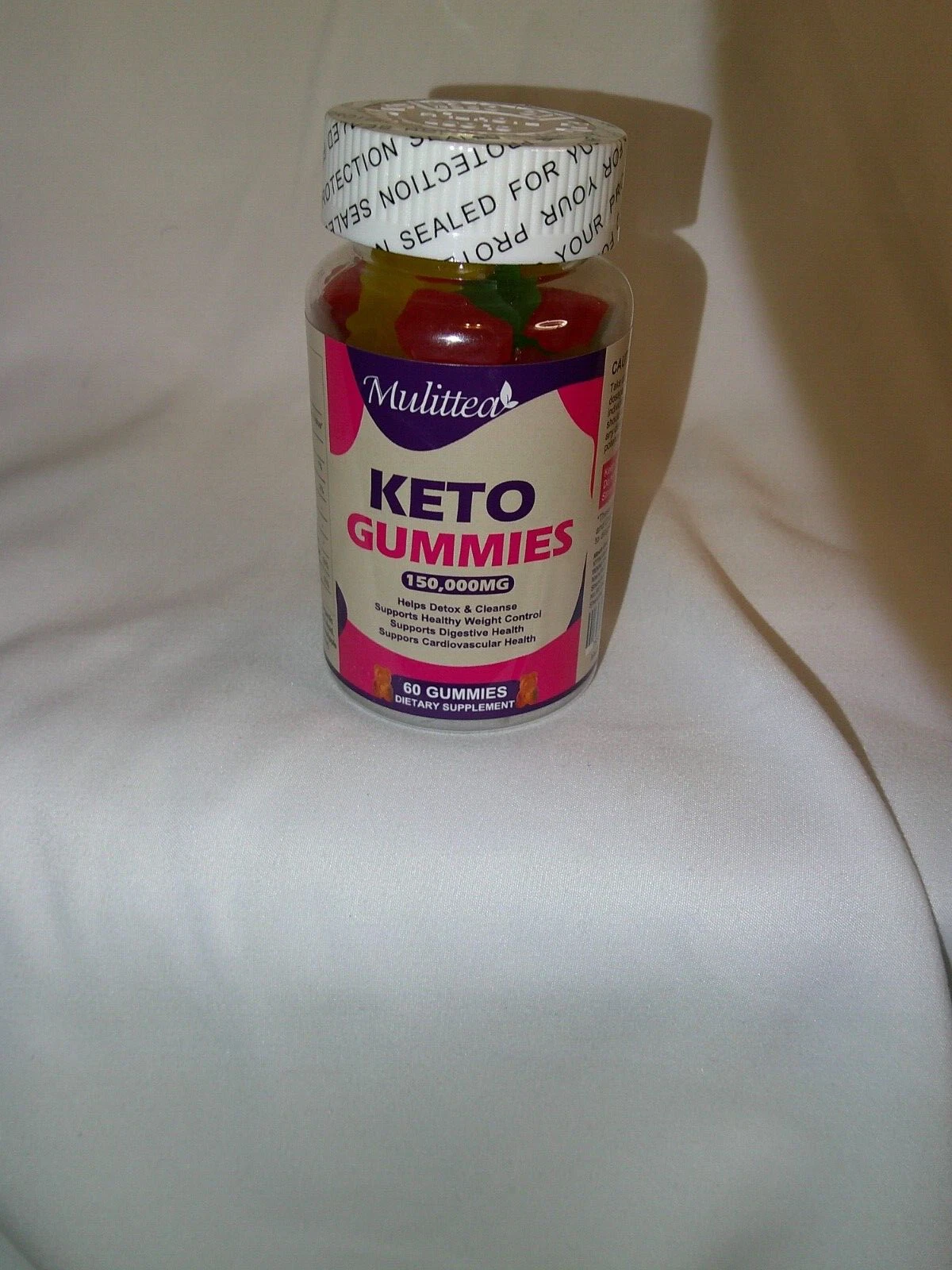 Mulittea Keto ACV Gummies, Weight Loss, Fat Burner, Appetite Suppressant