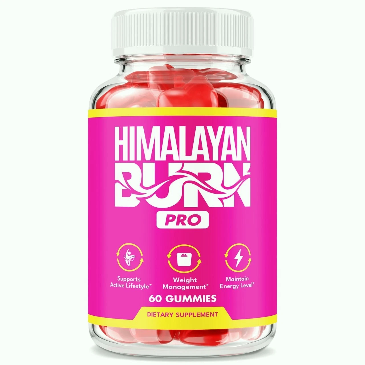 Himalayan Burn Pro Weight Loss Gummies, ACV Keto Gummy, Fitness Formula 60ct