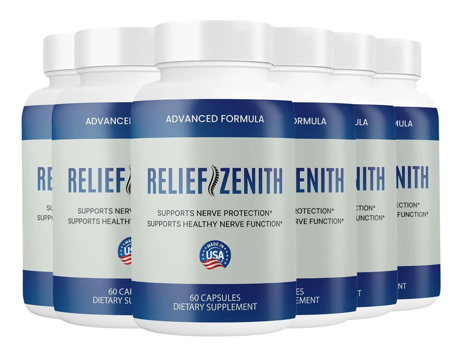 (6 Pack) Relief Zenith Capsules, ReliefZenith Advanced Formula for Nerve Health