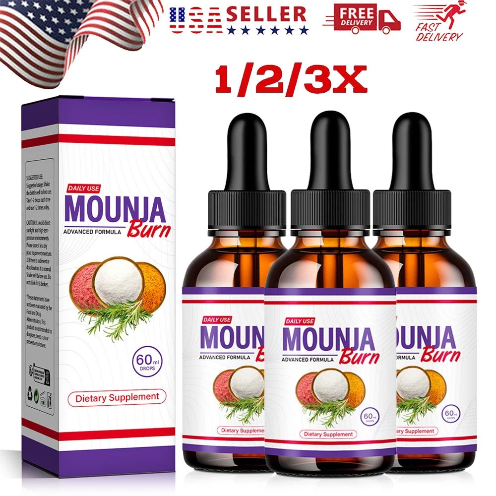 Mounja Burn Weight Loss Drops, MounjaBurn Dietary Supplement Fat Burning Liquid