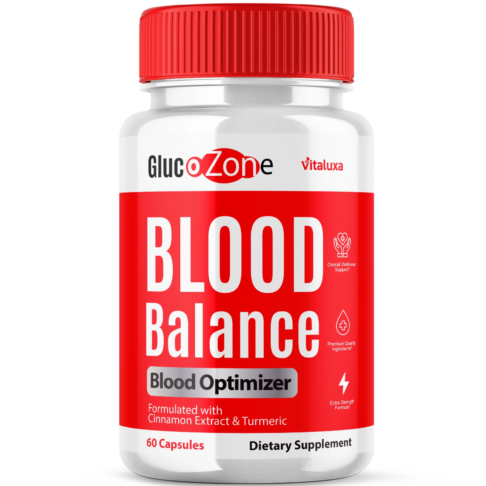 Glucozone, Gluco Zone Advanced Blood Health Support Formula (60 Capsules)