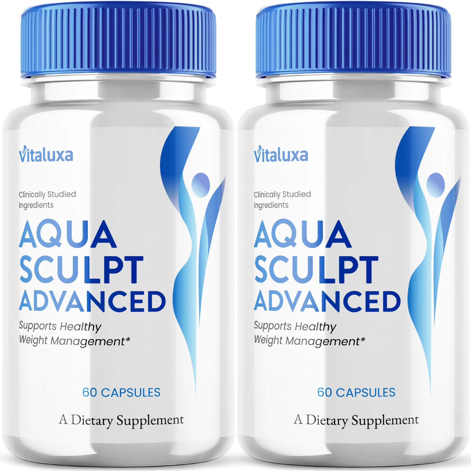 (2 Pack) Aqua Sculpt Advanced Pills, AquaSculpt Weight Management (120 Capsules)