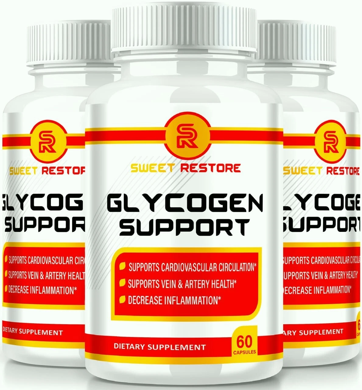 (3 Pack) Sweet Restore Glycogen Support Pills to Regulate Blood Pressure & Sugar