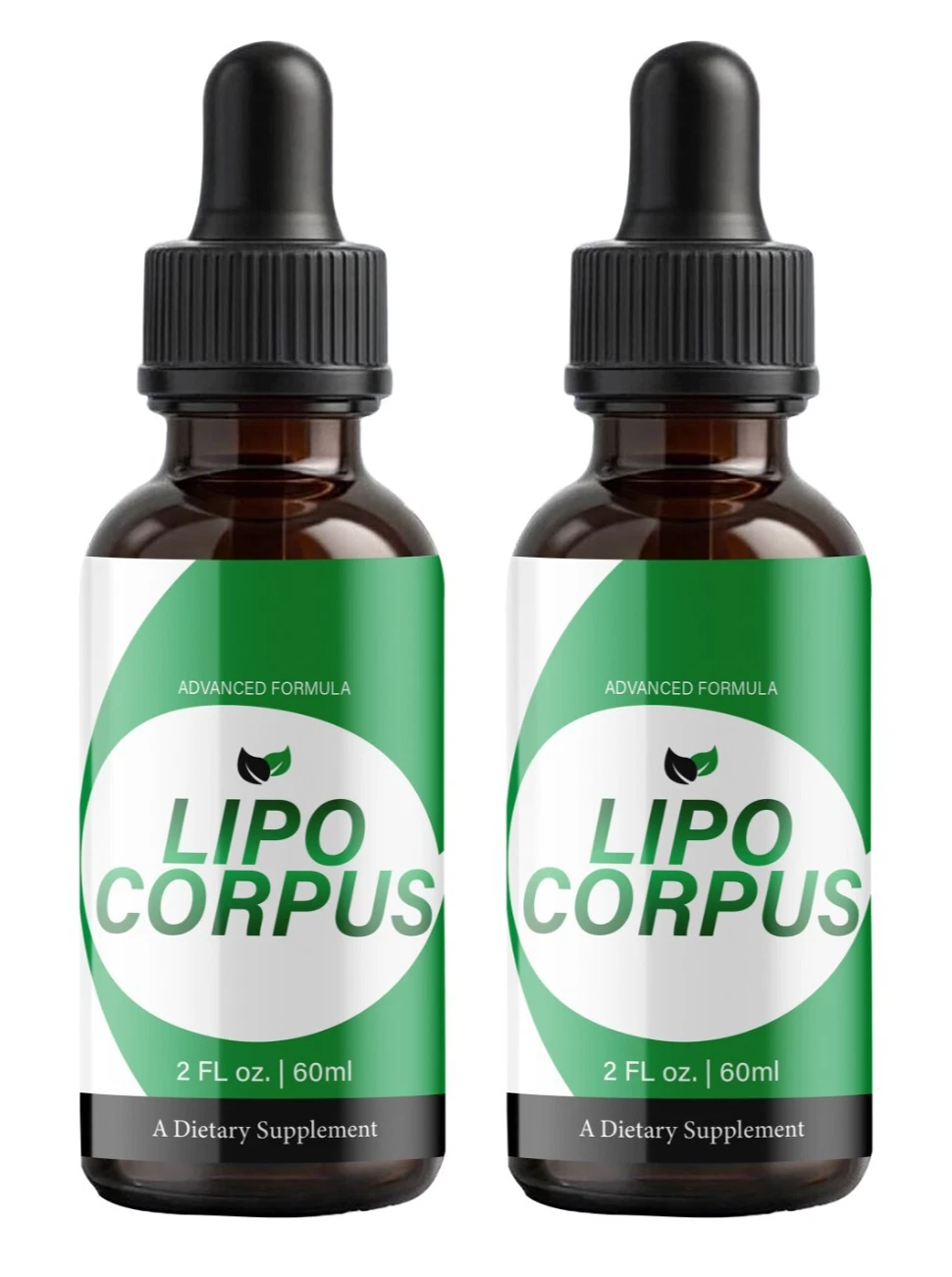 (2 Pack) Lipo Corpus Health Supplement, LipoCorpus Advanced Drops