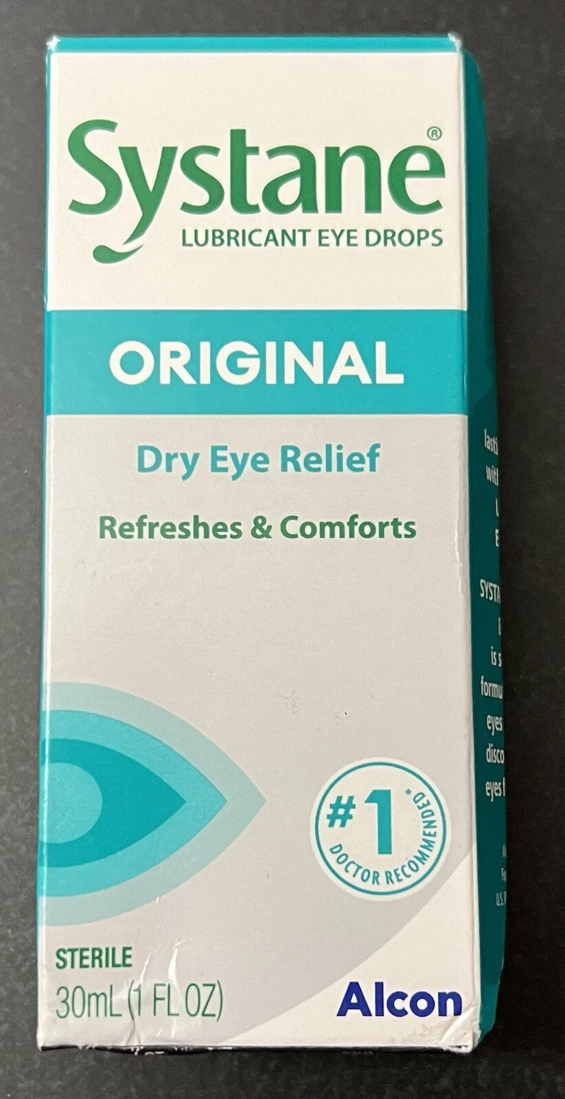 Systane Original 30ml Eye Drops Lasting Dry Eye Relief Lubricant 30ml 07/2025