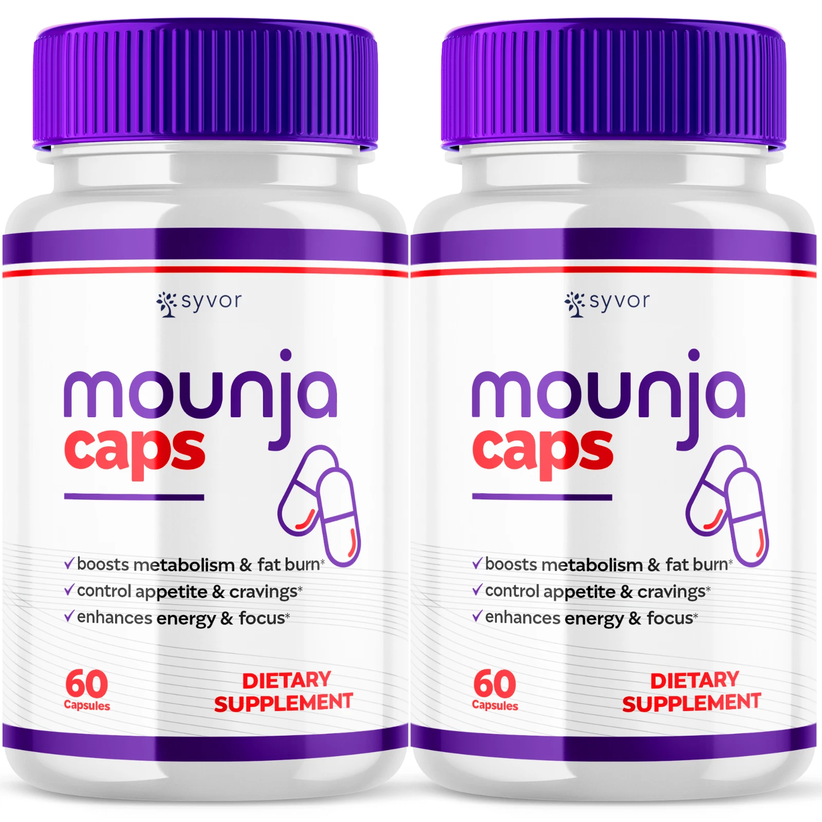 Mounja Caps Advanced Vitamin Formula Fitness Support Daily Wellness 120 Capsules