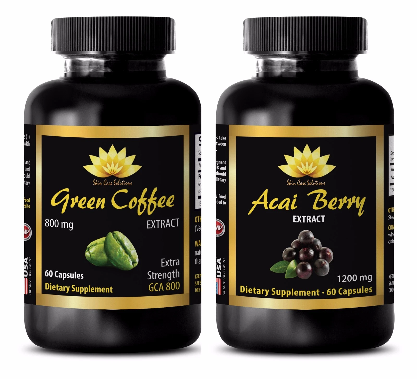 Antioxidant all in one - ACAI BERRY – GREEN COFFEE GCA800 COMBO - green coffee