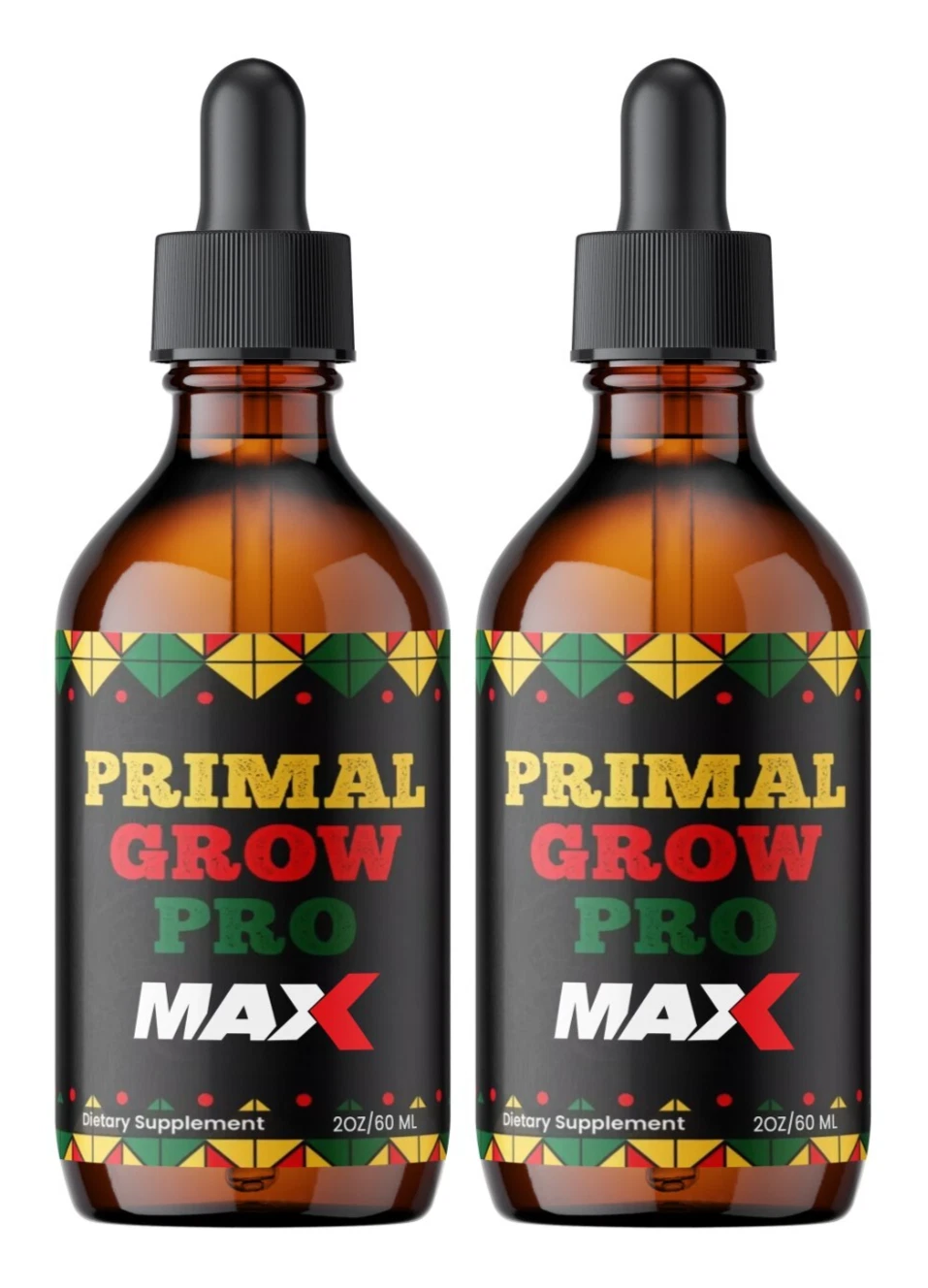 Primal Grow Pro MAX Drops for men ED Drops for men BigD ( 2 Pack )