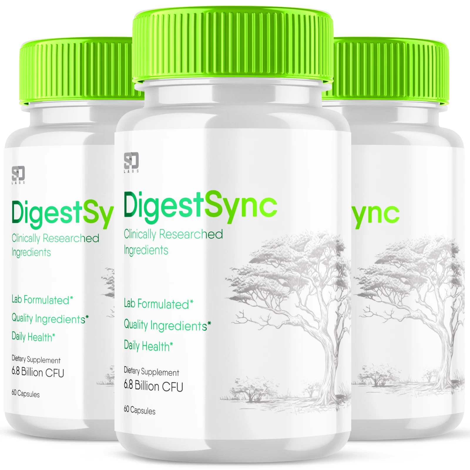 DigestSync Capsule - Promotes gut health and digestive comfort (3 Pack)