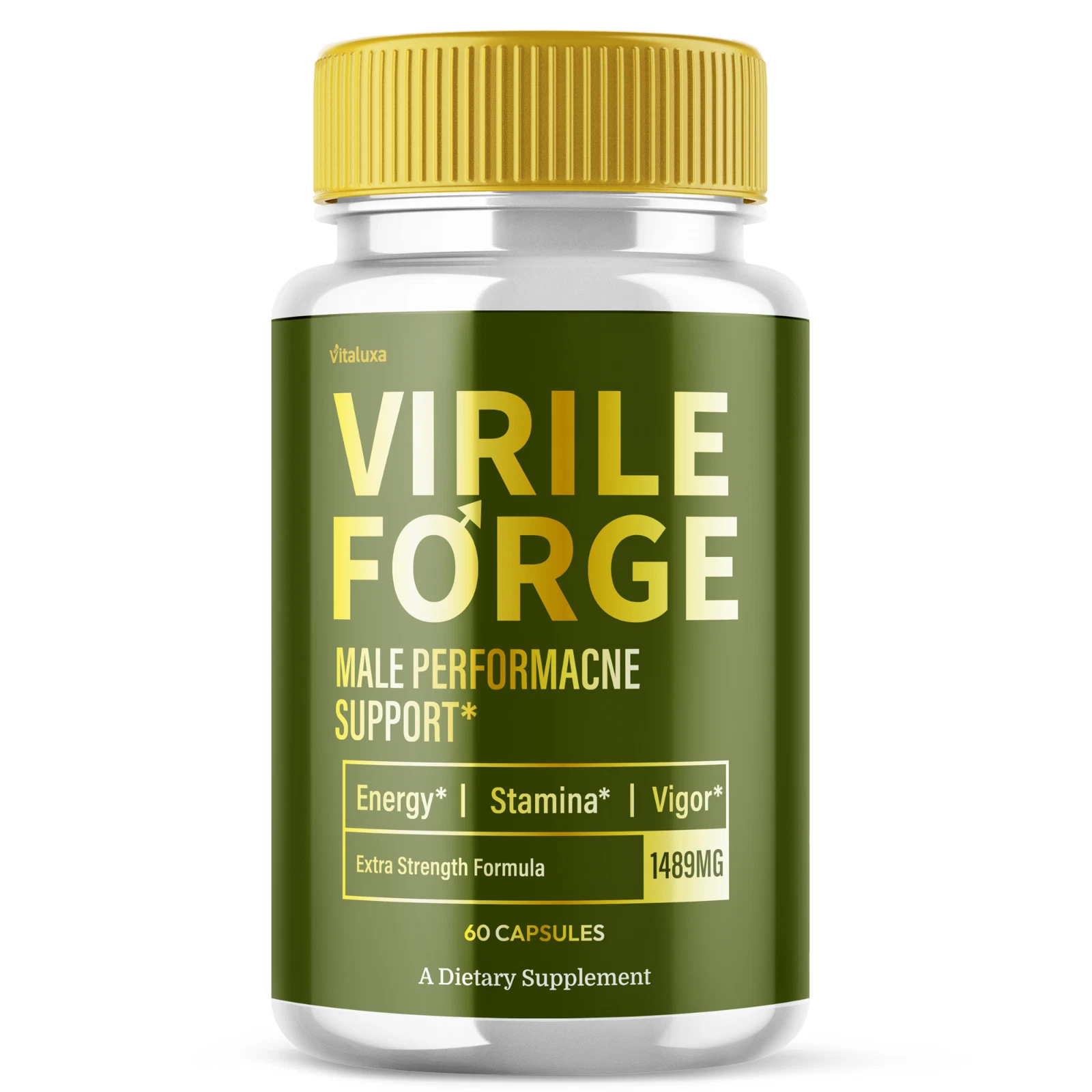 Virile Forge for Men Advanced Male Performance Capsules (60 Capsules)