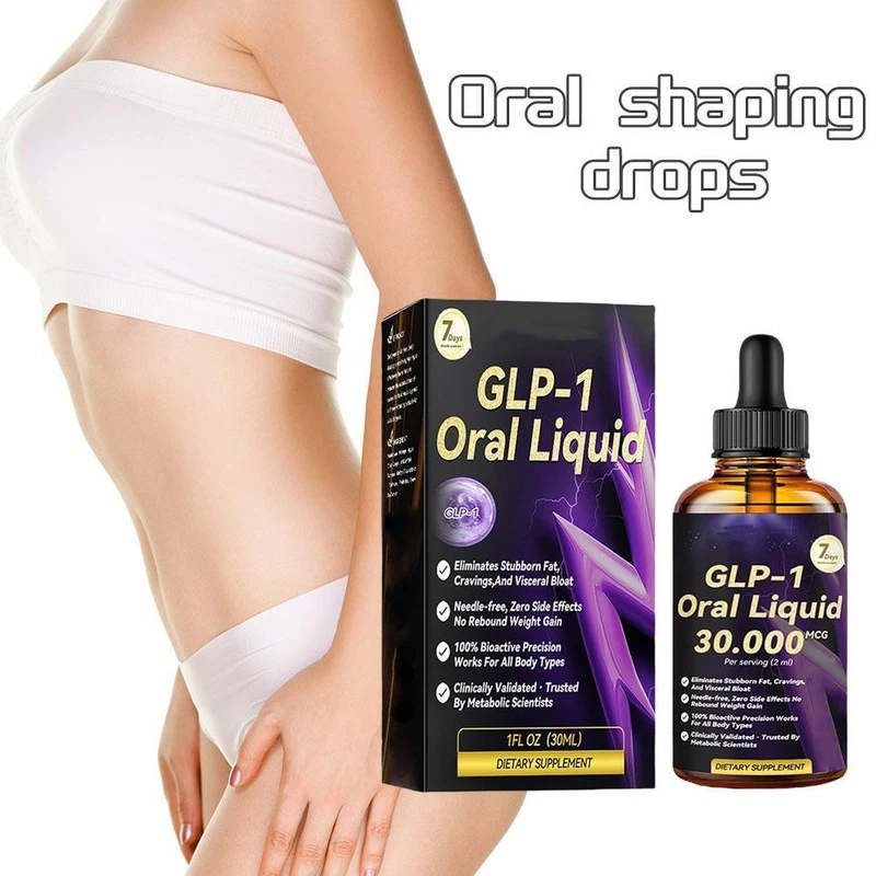 GLP-1 Fat Burner Drops -Natural Weight Loss Supplement & Appetite Control 1-3PK