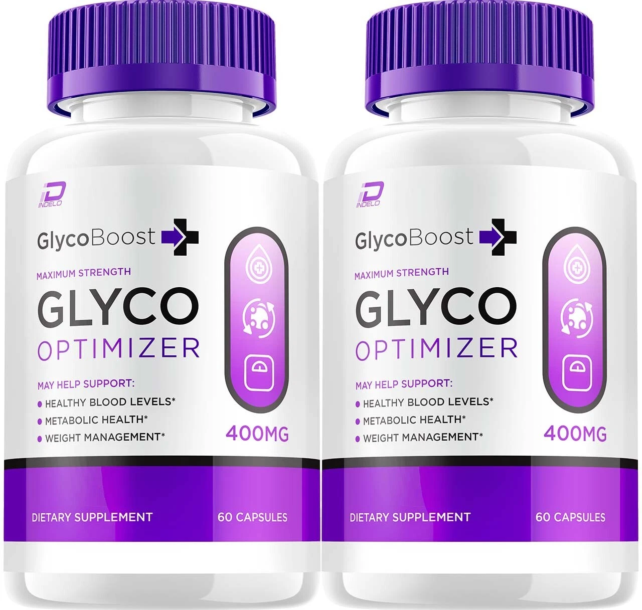 (2 Pack) Glyco Boost Blood Support Capsules – Glyco Optimizer Pills Max Strength
