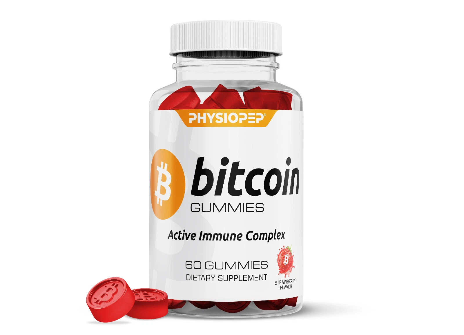 Physiopep BTC Active Immune Gummies - Vitamins & Probiotics - 60 Count
