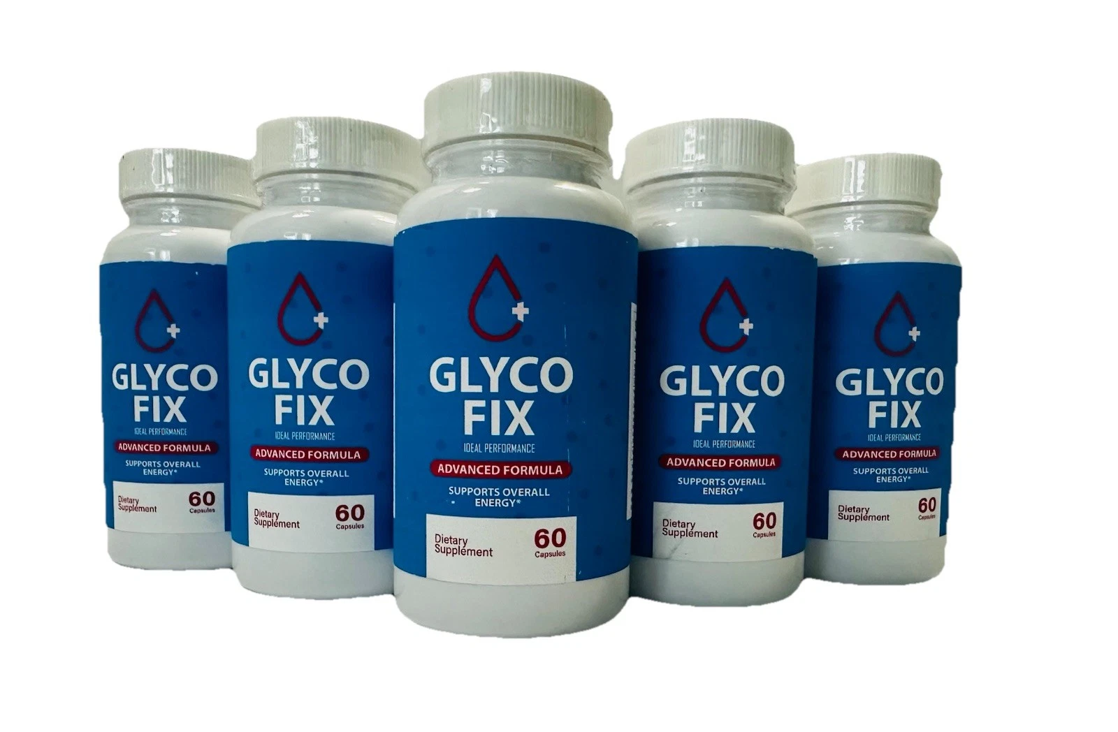 (5-Pack) Glyco Fix Blood Support to Maintain Blood Levels GlycoFix ~300 Capsules
