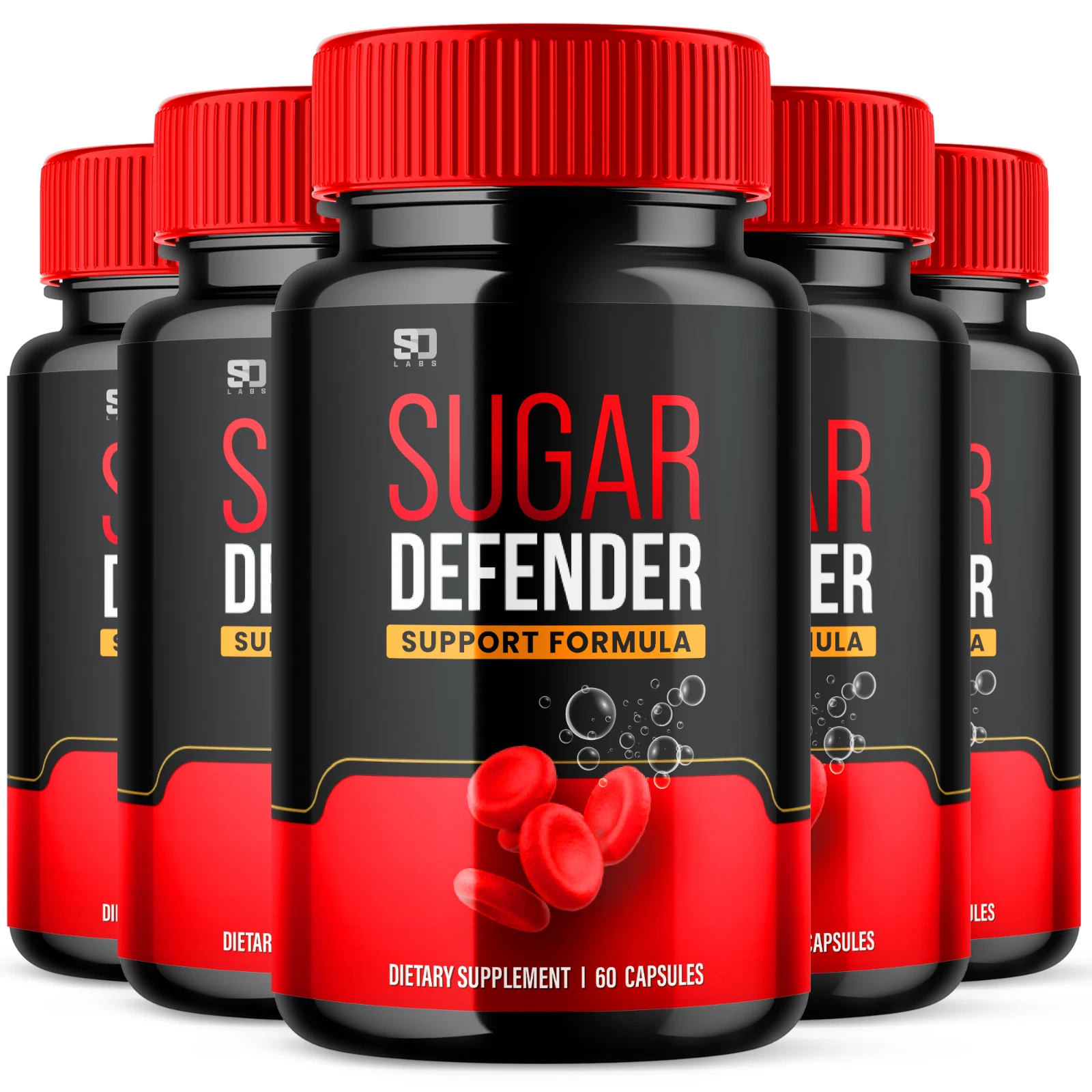 Sugar Defender Advanced Blood Sugar Support Formula Promote (5 Pack)