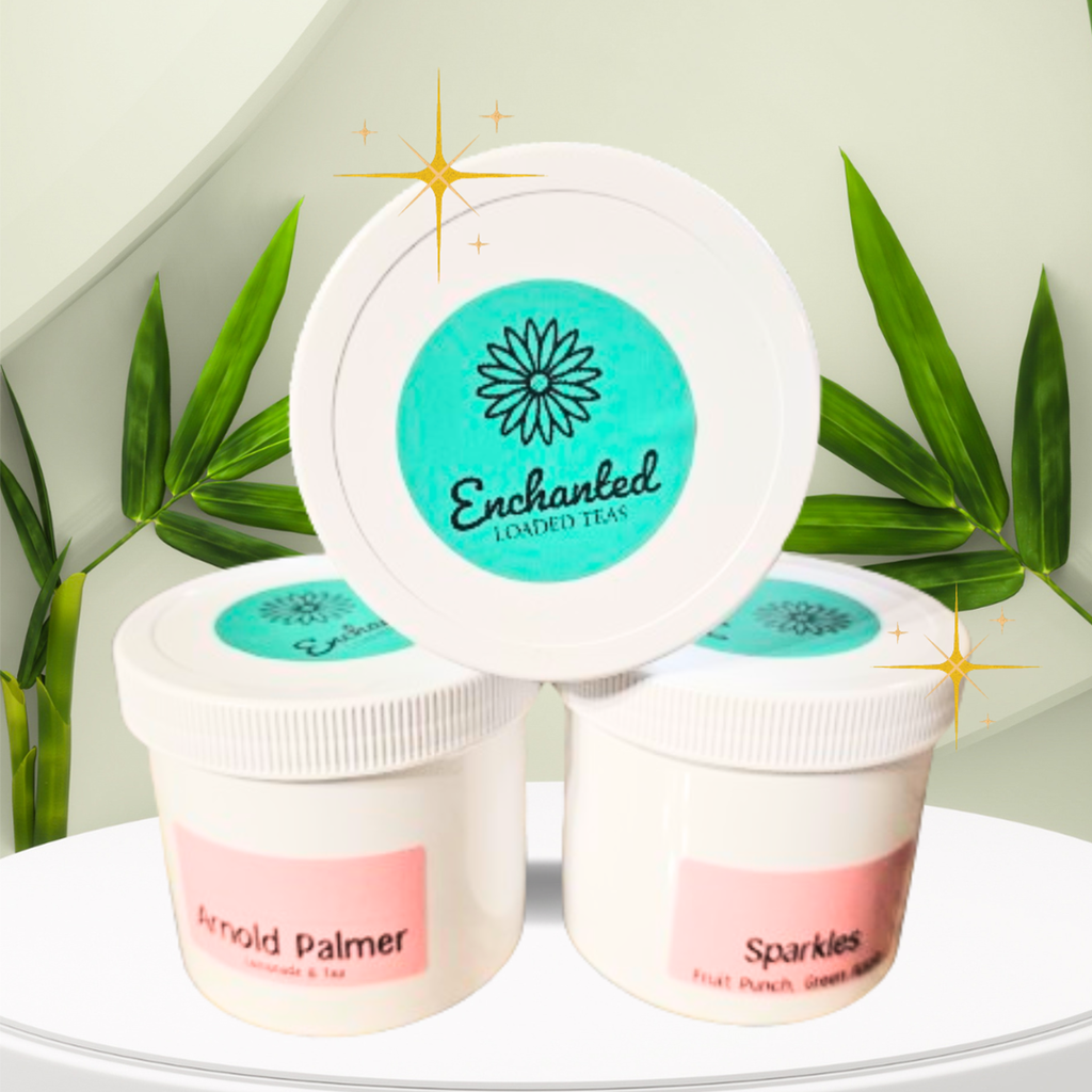 Loaded Tea Mix for 30 Servings BULK CONTAINER 50 Flavors Metabolism Energy Boost