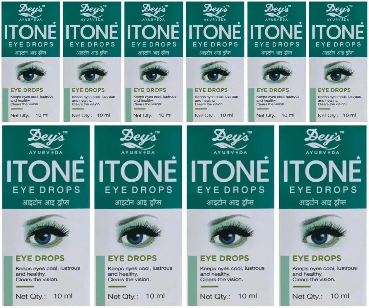 5 PACK x ITONE Eye Drops 10ml each Herbal Ayurvedic Eye Wellness