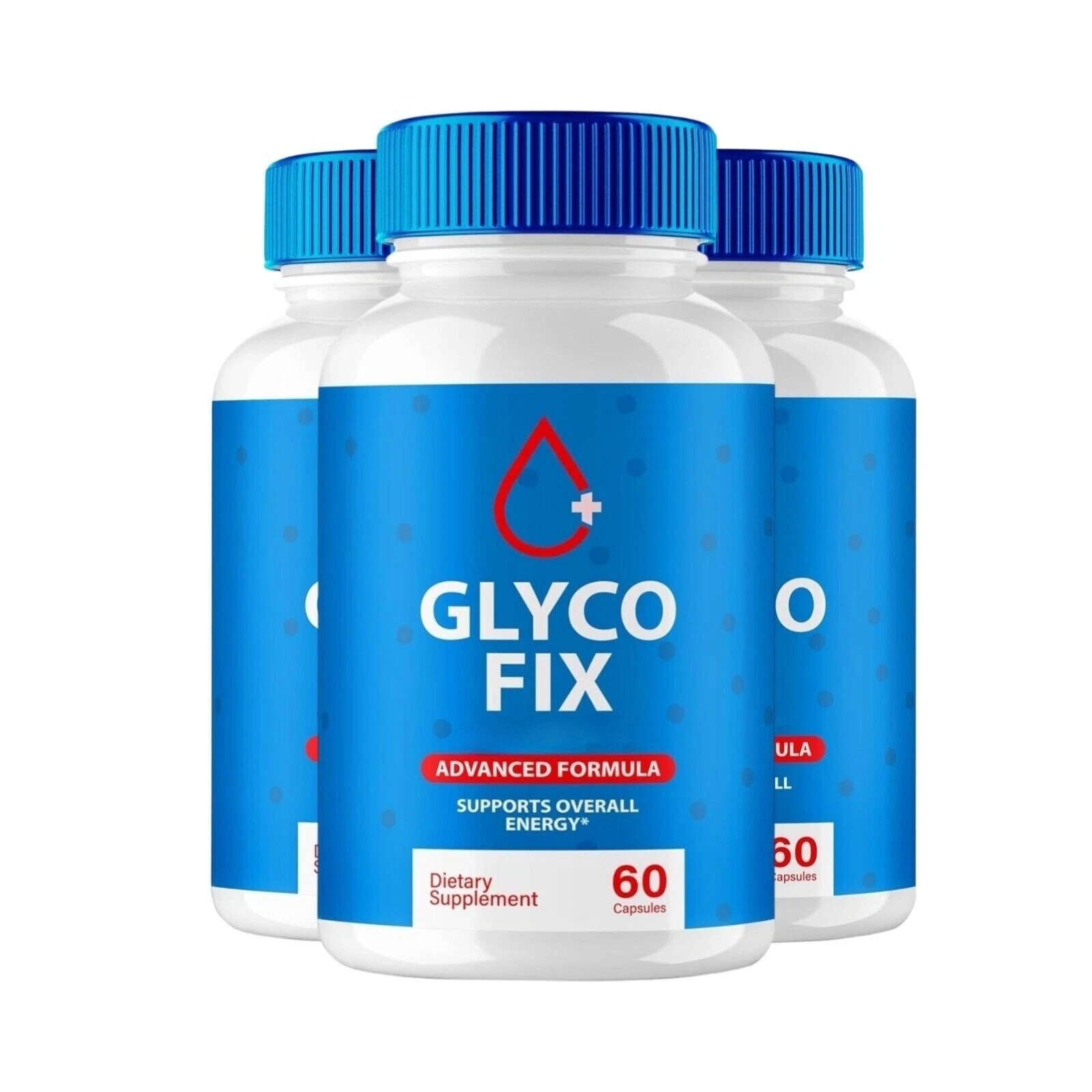 3-Pack Glyco Fix Blood Support to Maintain Blood Levels, Glycofix - 180 Capsules
