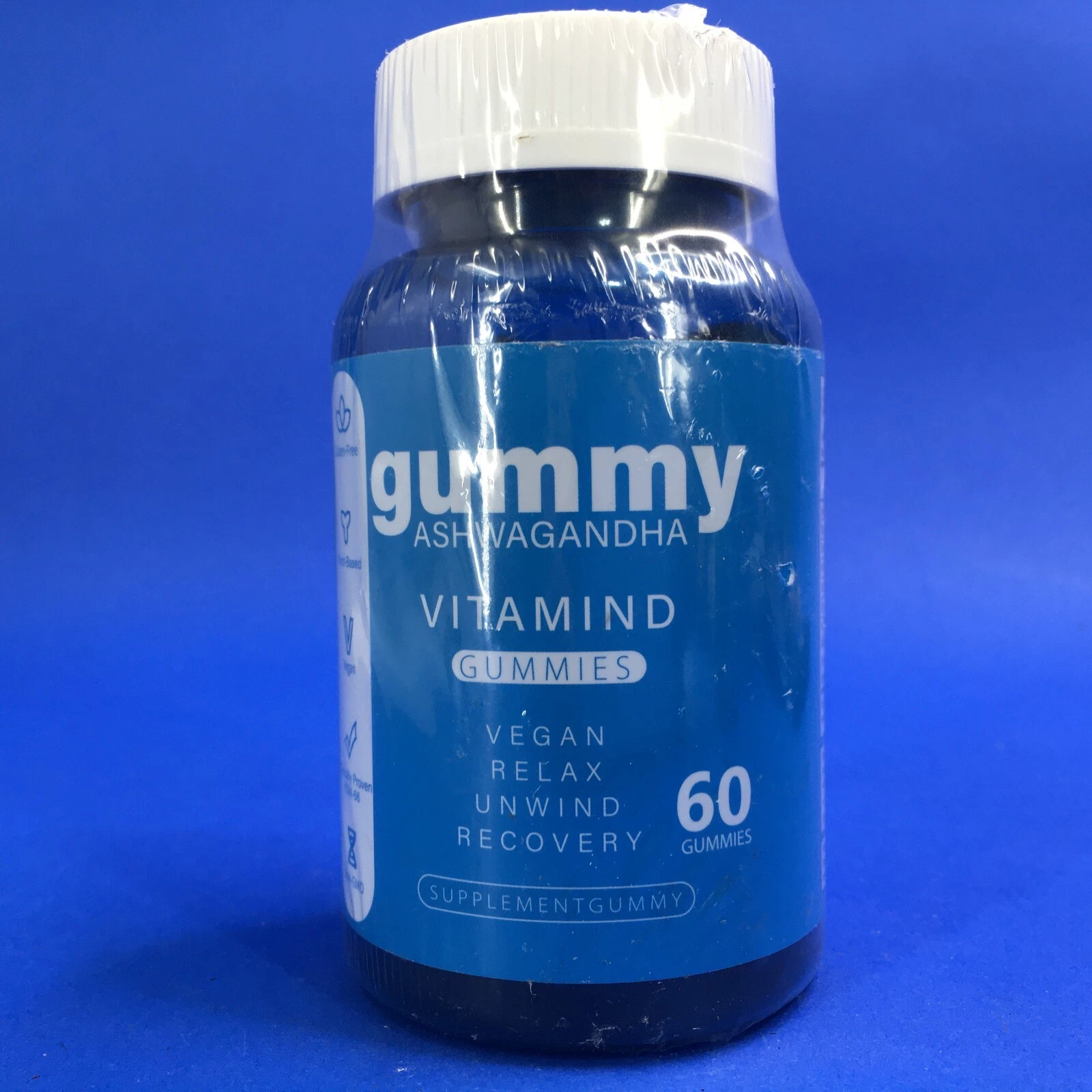 Gummy Ashwagandha Vitamin D 60 Supplement Gummies