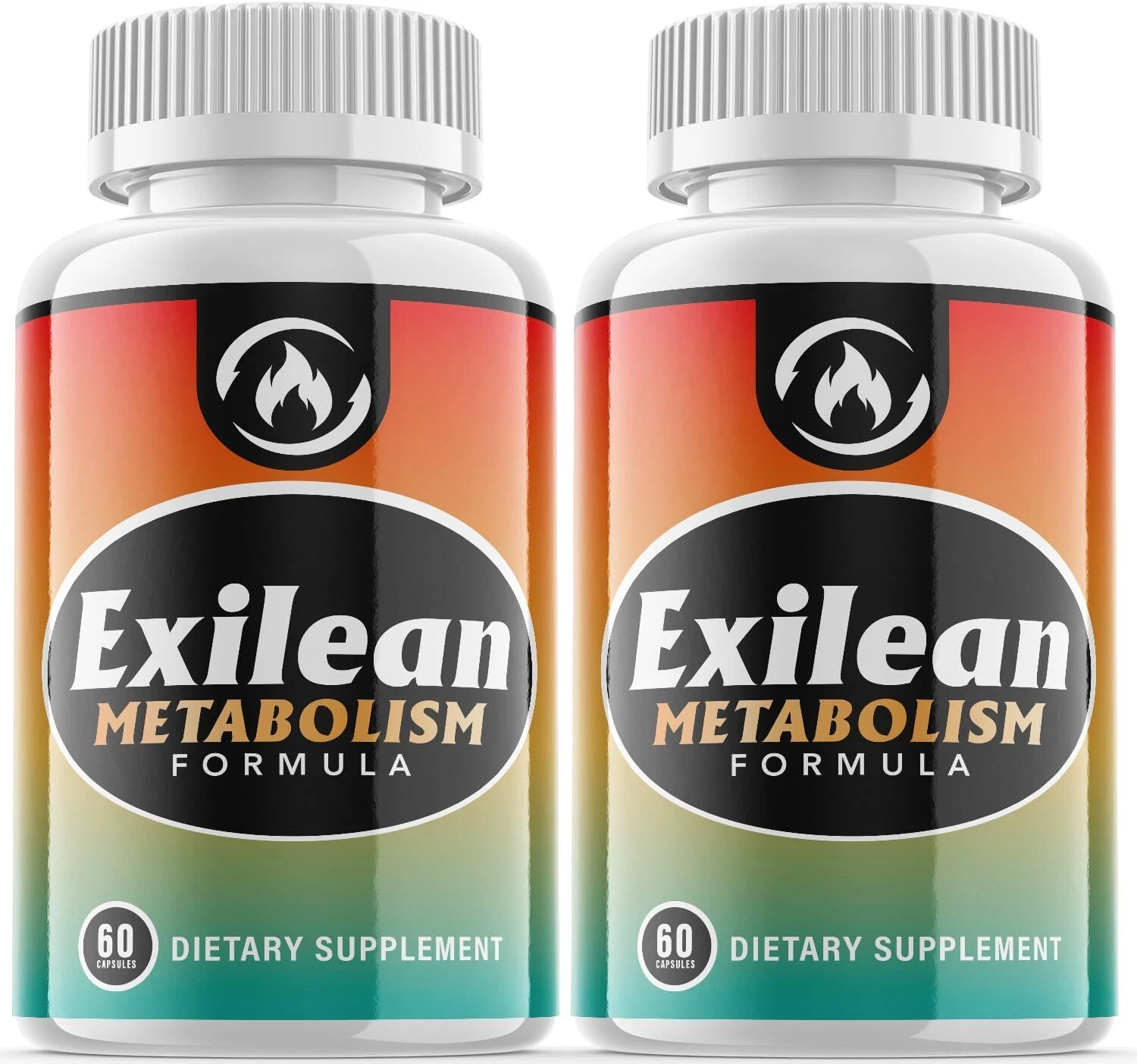 (2 Pack) Exilean Metabolism Formula for Weight Loss and Energy (120 Capsules)