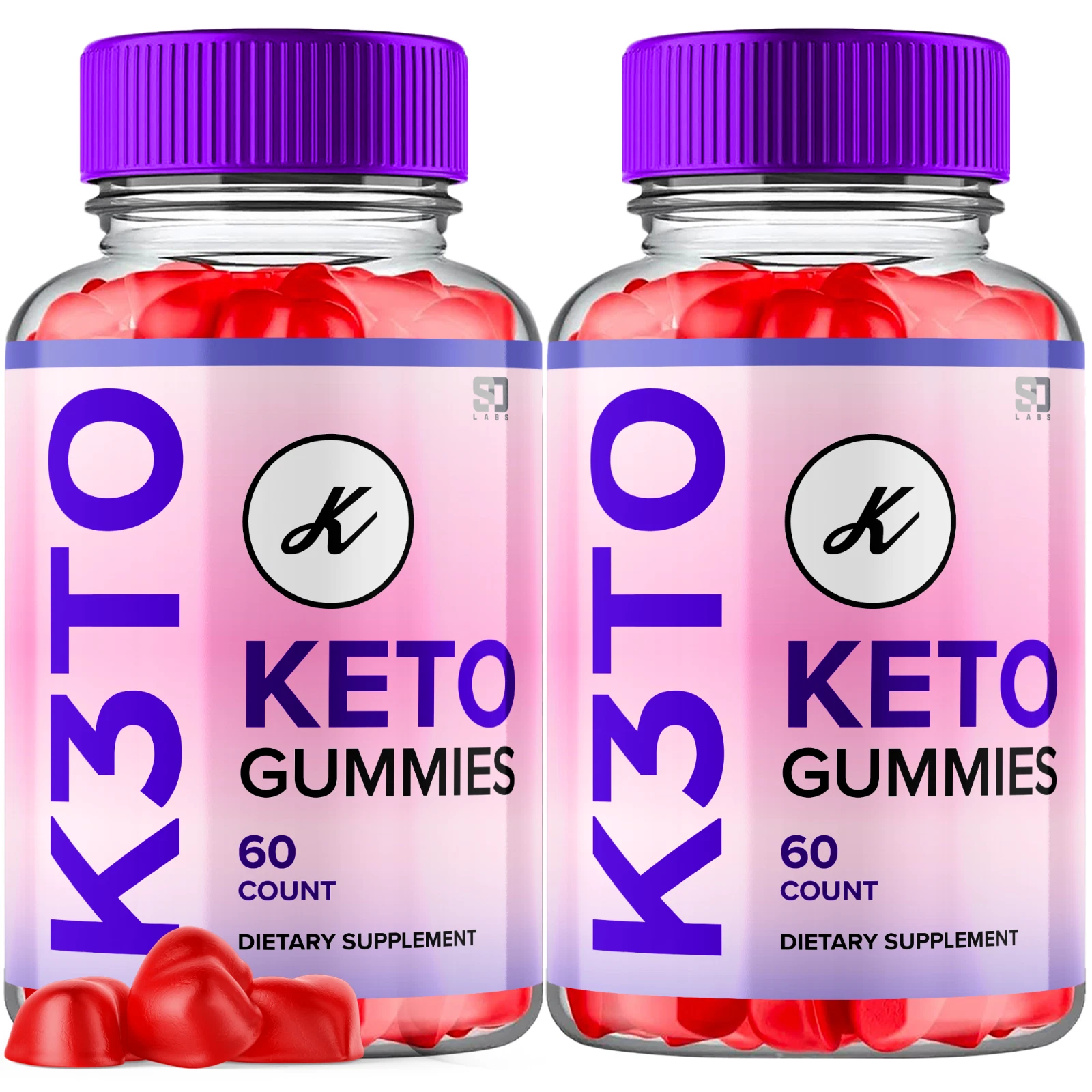 K3tO Gummies - Supports Weight Management and Enhance Daily Energy (2 Pack)