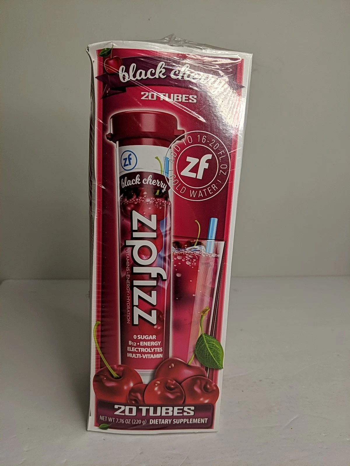 20 Pack Zipfizz Healthy Energy Drink Mix 3-in-1 Multi-Vitamin Sugar-Free BB 4/26